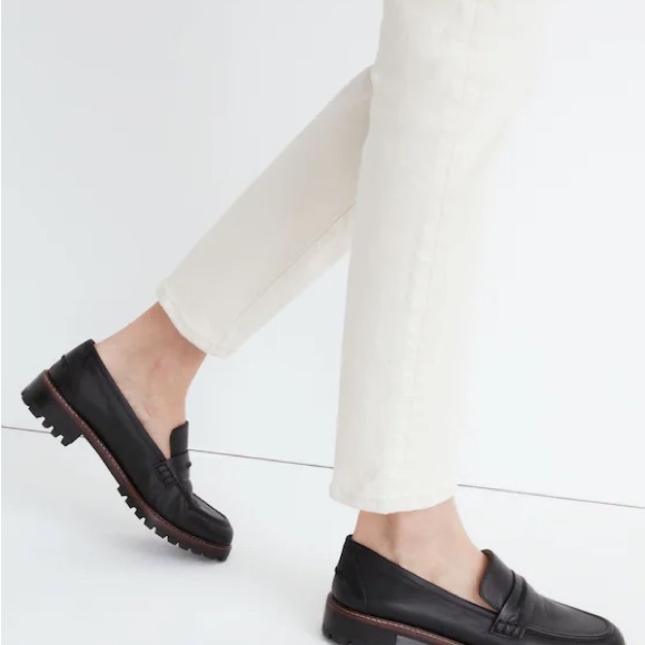 Madewell The Corinne Lugsole Loafer 7.5 - Picture 2 of 8